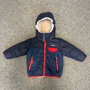 Patagonia Baby Reversible Tribbles Hoody - Size 12-18 Months